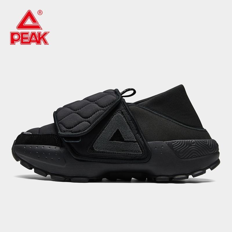 Giày thể thao unisex PEAK CASUAL thiết kế quai ngang đế cao siêu nhẹ