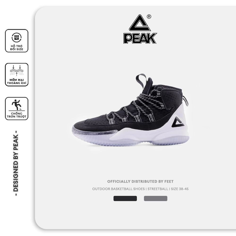 Giày bóng rổ Outdoor PEAK Streetball Master