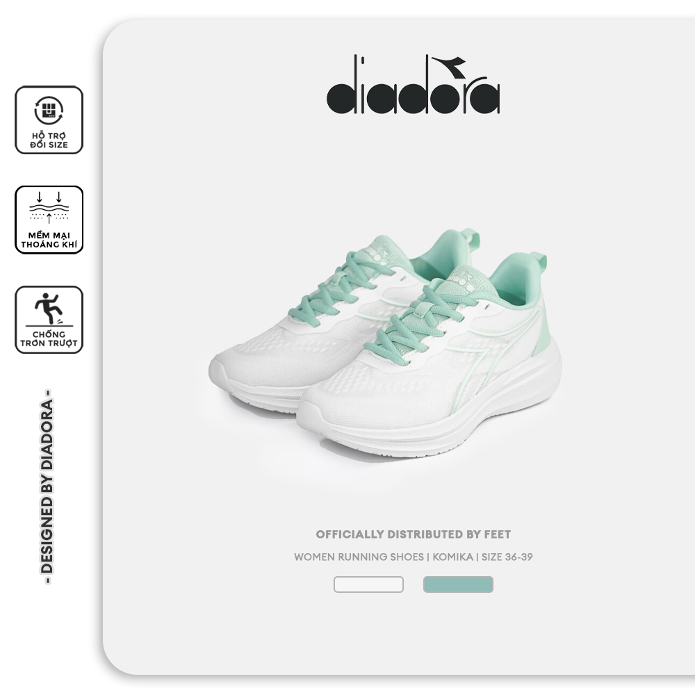 GIÀY CHẠY BỘ NỮ DIADORA KOMIKA DIARU240403G