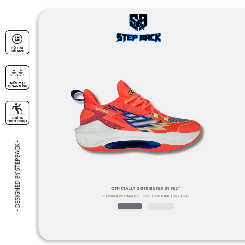 Giày Bóng Rổ Stepback Comet Star Red x Jogarbola - Feetvn