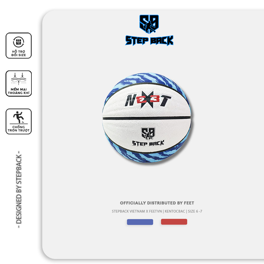 Quả bóng rổ Stepback 3×3 NXT - Feetvn