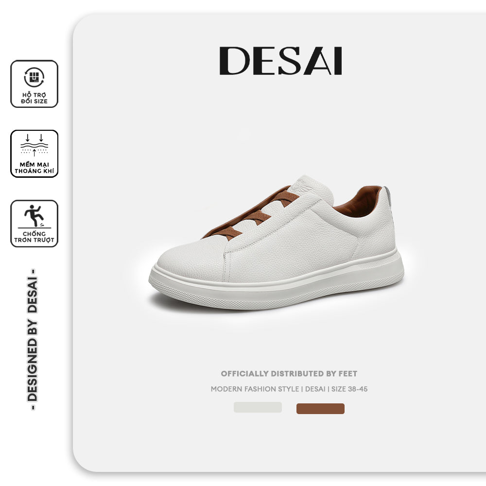 [Giày slip-on Desai] Giày nam cổ điển, giày cao cấp 2024