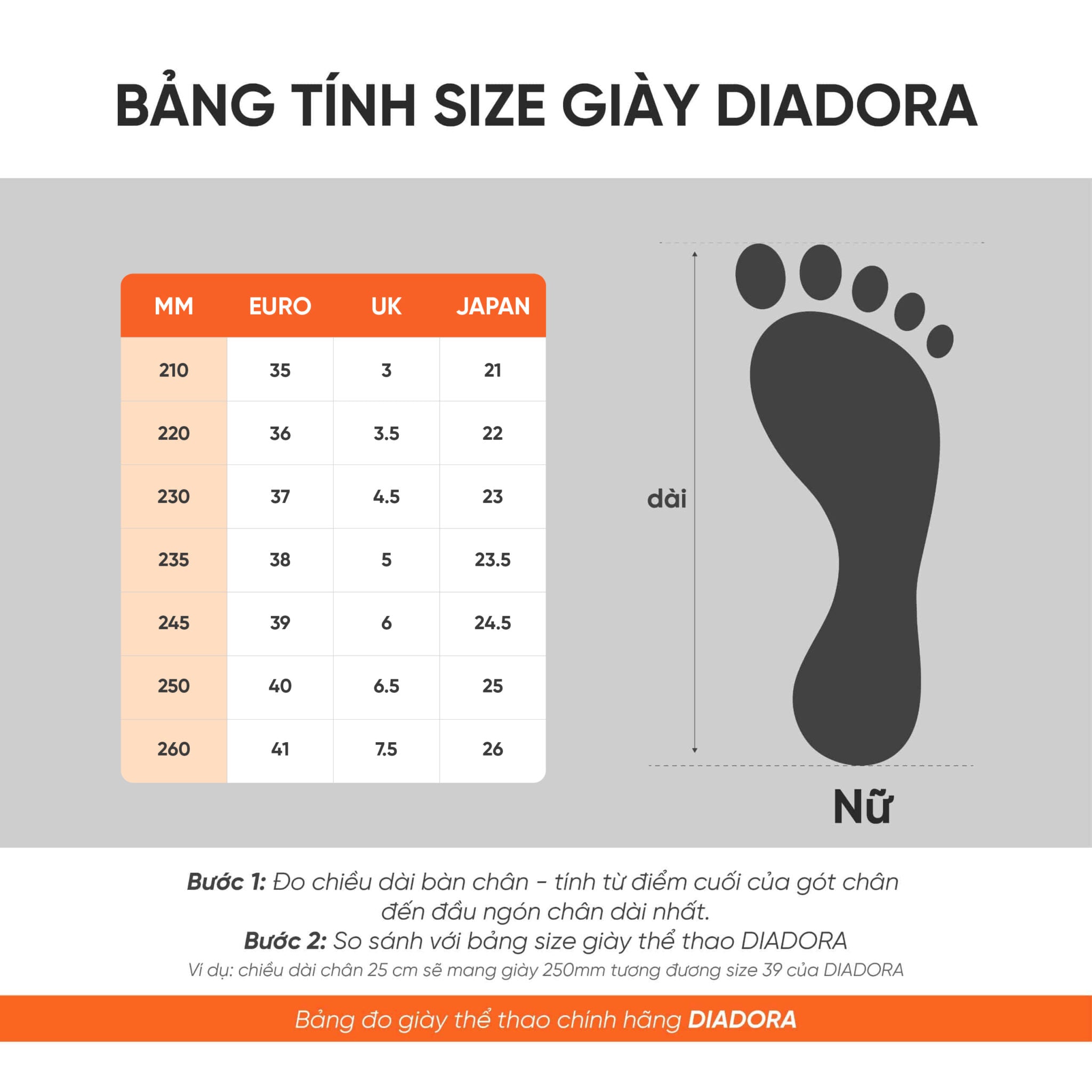 GIÀY CHẠY BỘ NỮ DIADORA KUTA2 DIARU240105P