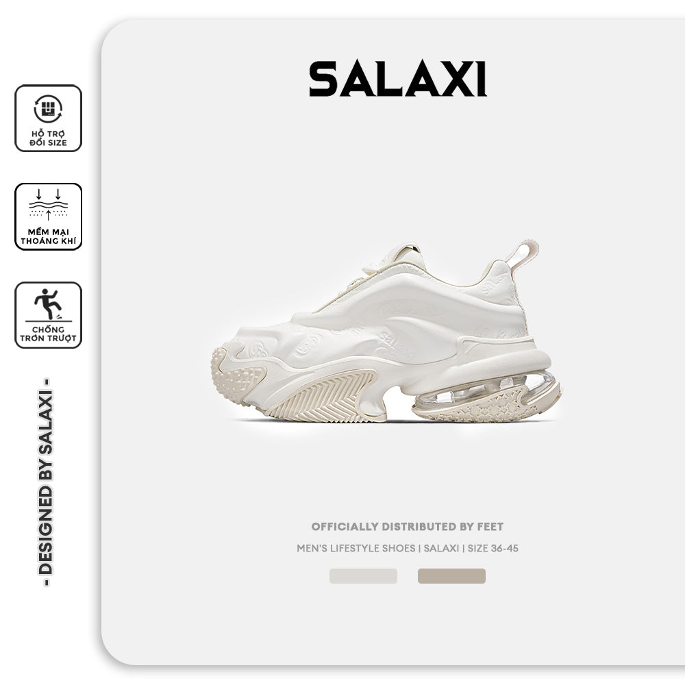 Giày Chunky Salaxi Jiaolong Unisex Đệm Khí