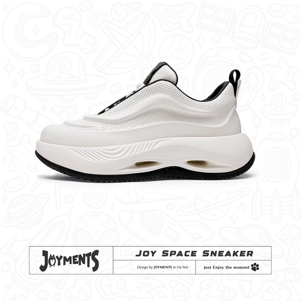 Giày Sneaker Nam Joyspace 2025 Giày Da Bò Thật Đệm Êm Chống Trượt - Feet.vn