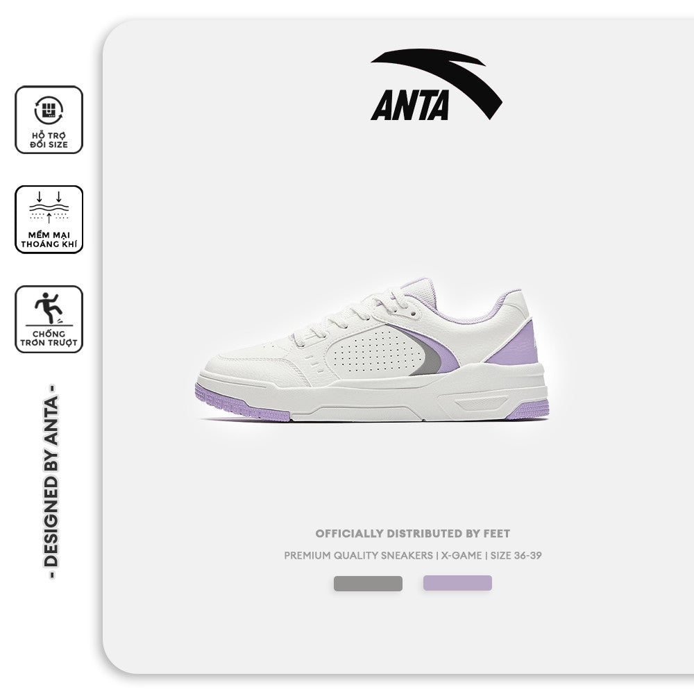 Giày thời trang nữ XGame Shoes ANTA Chính Hãng 1224C8010-3  FEET.VN