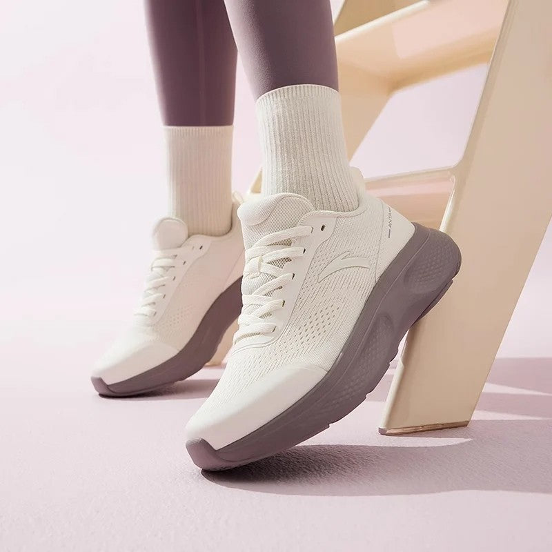 Giày tập thể thao nữ Basic Walking ANTA Chính Hãng 1224D7792-2  FEET.VN