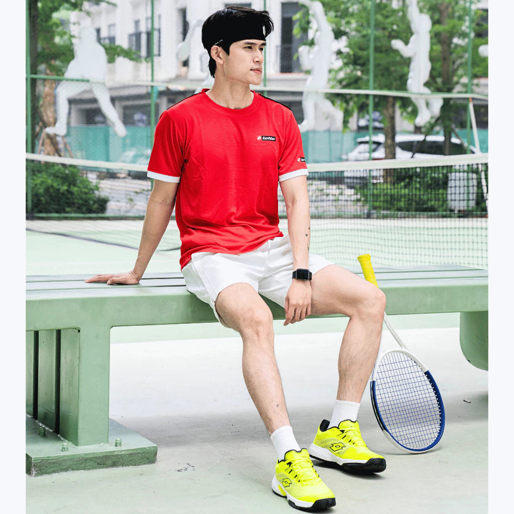 Giày Thể Thao Nam Lotto Eduardo Giày Cầu Lông Pickleball Đế Cao Siêu Nhẹ Êm Chân - Feet.vn
