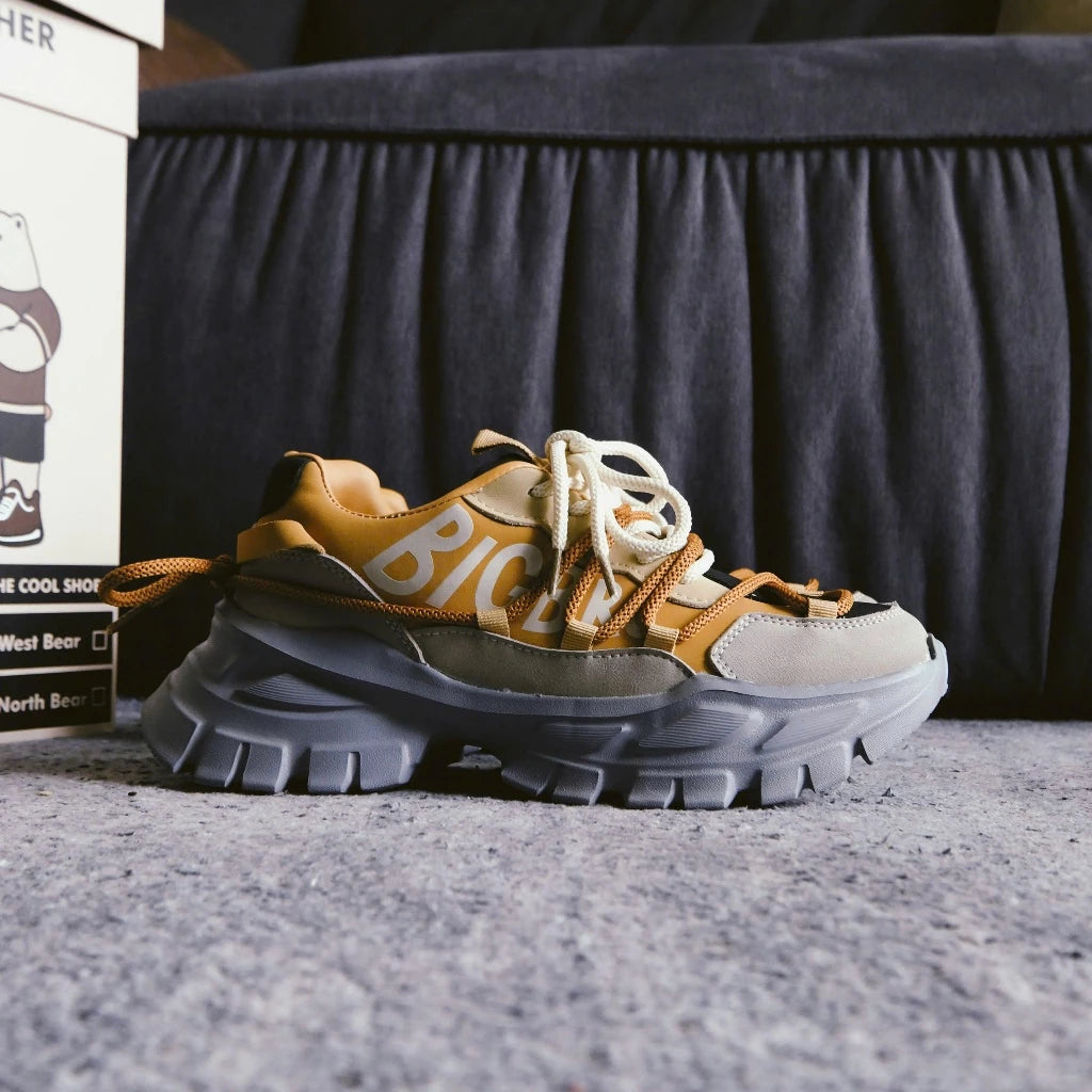Giày Sneaker Nam Nữ Bigbrother West Bear Giày Chunky Da Nappa Cao Cấp - Feet.vn