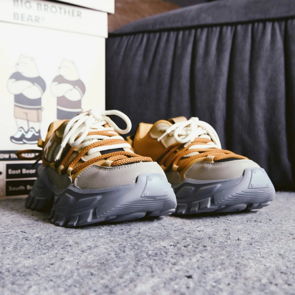 Giày Sneaker Nam Nữ Bigbrother West Bear Giày Chunky Da Nappa Cao Cấp - Feet.vn
