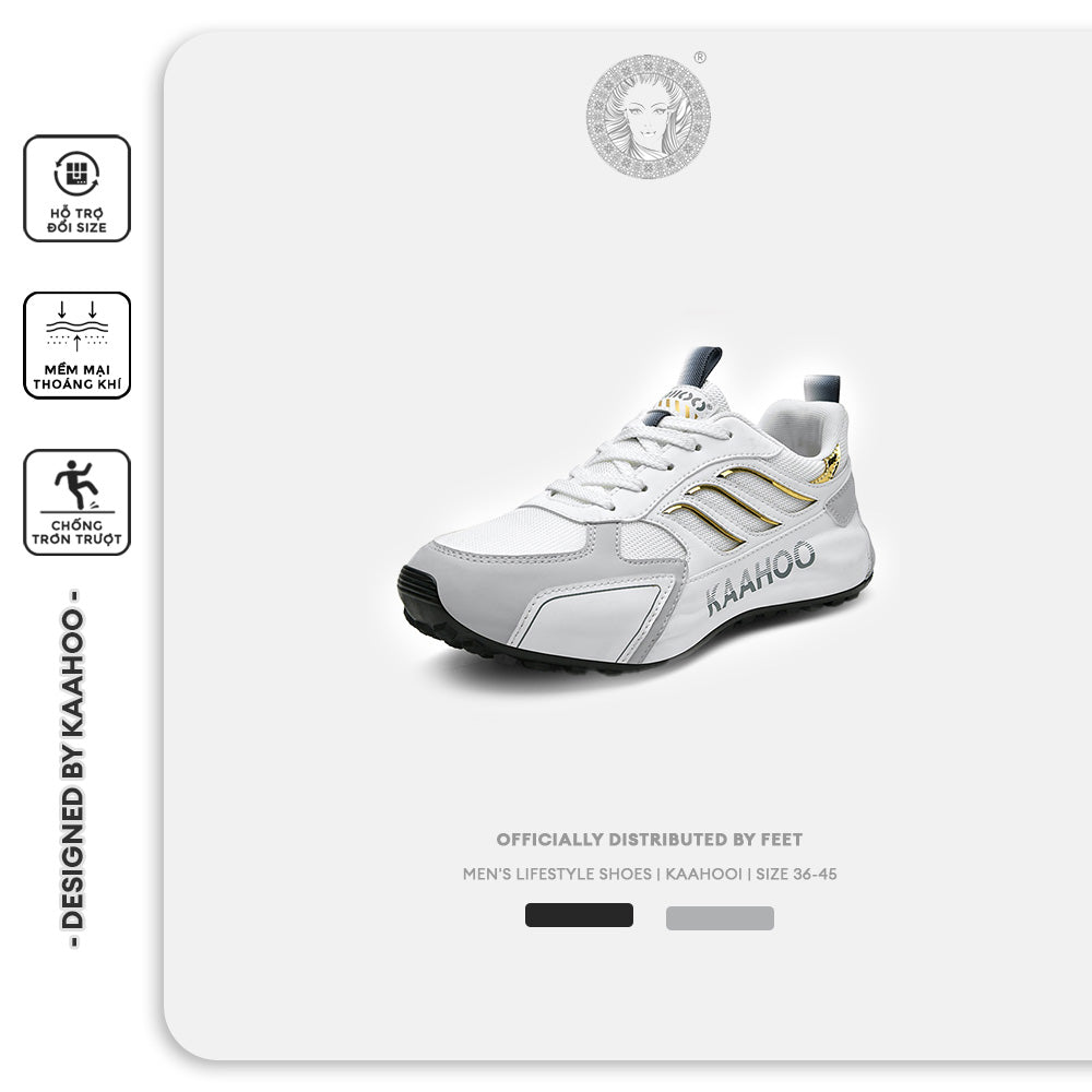 Giày Sneaker Kaahoo Light thiếu kế hiện đại