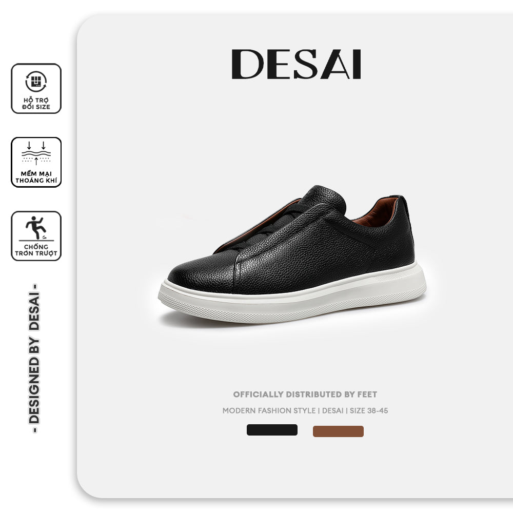 [Giày slip-on Desai] Giày nam cổ điển, giày cao cấp 2024